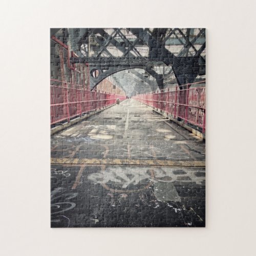 Williamsburg Bridge New York Jigsaw Puzzle