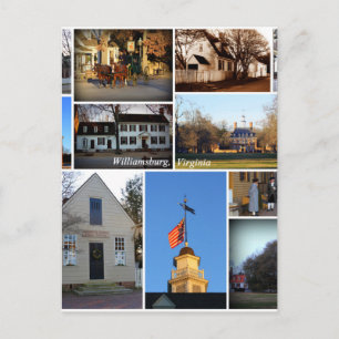 Williamsburg Collage Postcard