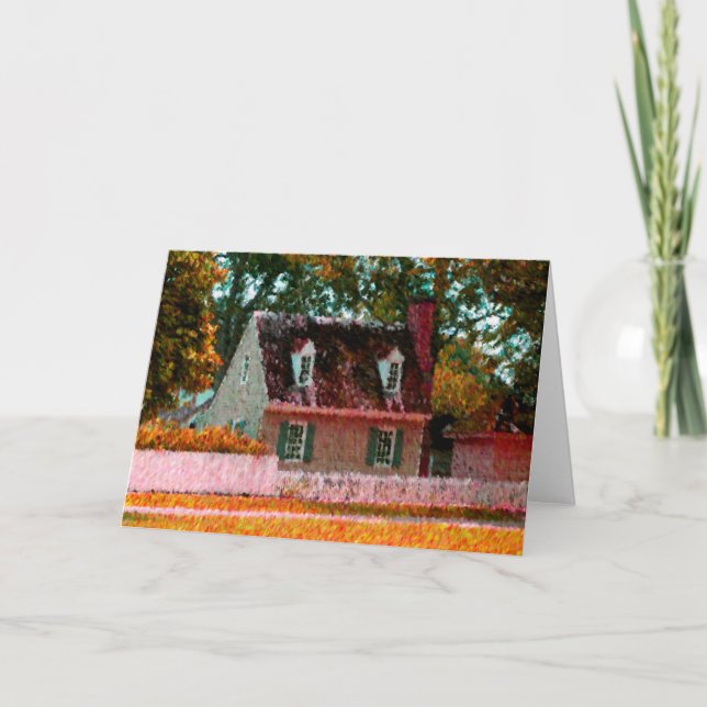 Williamsburg greeting card (Front)