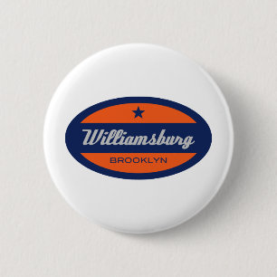 Williamsburg Pinback Button