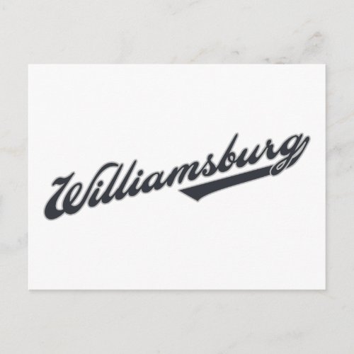 Williamsburg Postcard