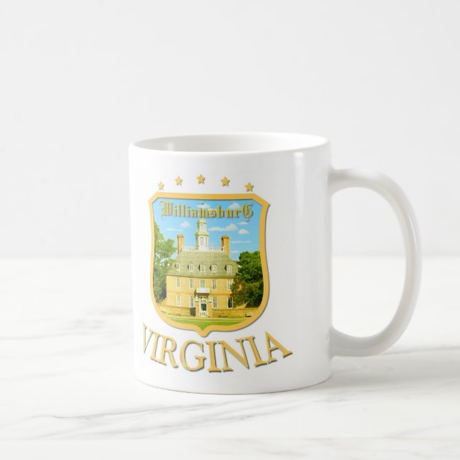 Williamsburg Virginia Coffee Mug (Right)