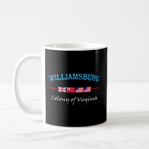 Williamsburg Virginia Colony Coffee Mug