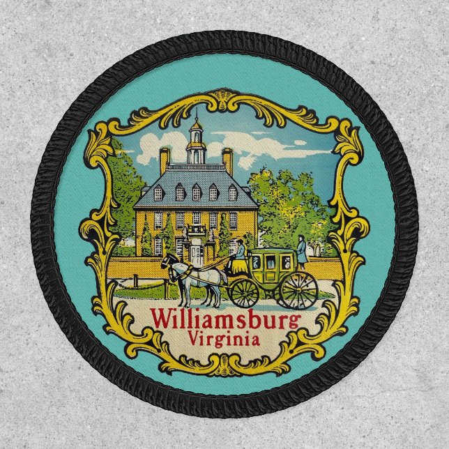 Williamsburg, Virginia Patch (Front)