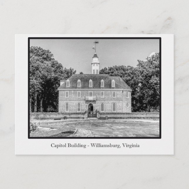 Williamsburg, Virginia Postcard (Front)