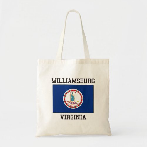 Williamsburg Virginia Tote Bag