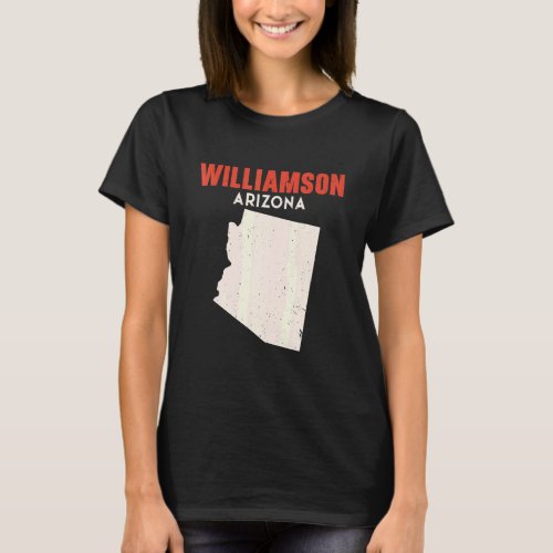 Williamson Arizona USA State America Travel Arizon T_Shirt