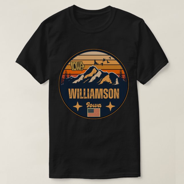 Williamson, Iowa T-Shirt (Design Front)