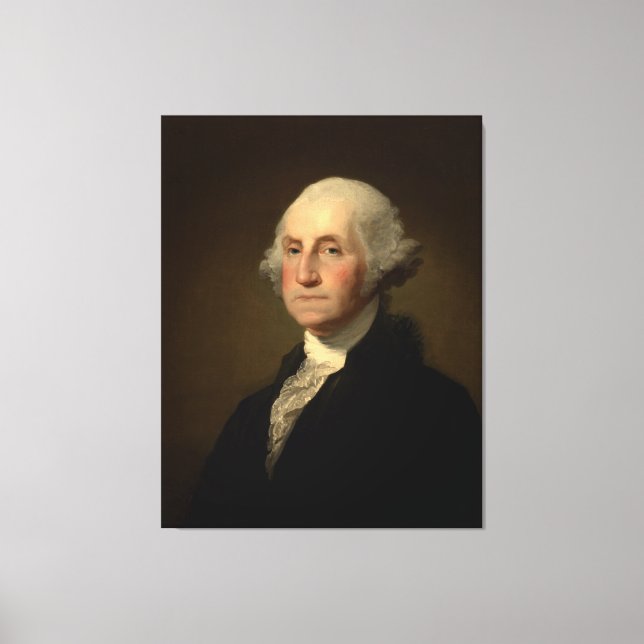 Williamstown Portrait of George Washington Canvas Print (Front)