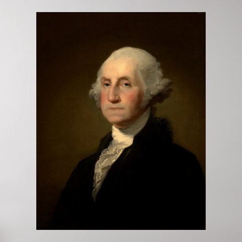 Williamstown Portrait of George Washington Poster