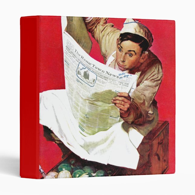 Willie Gillis on K.P 3 Ring Binder (Front/Spine)