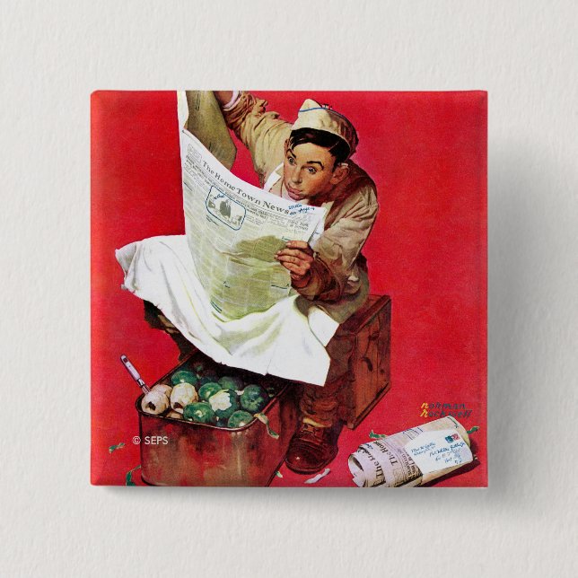 Willie Gillis on K.P Button (Front)