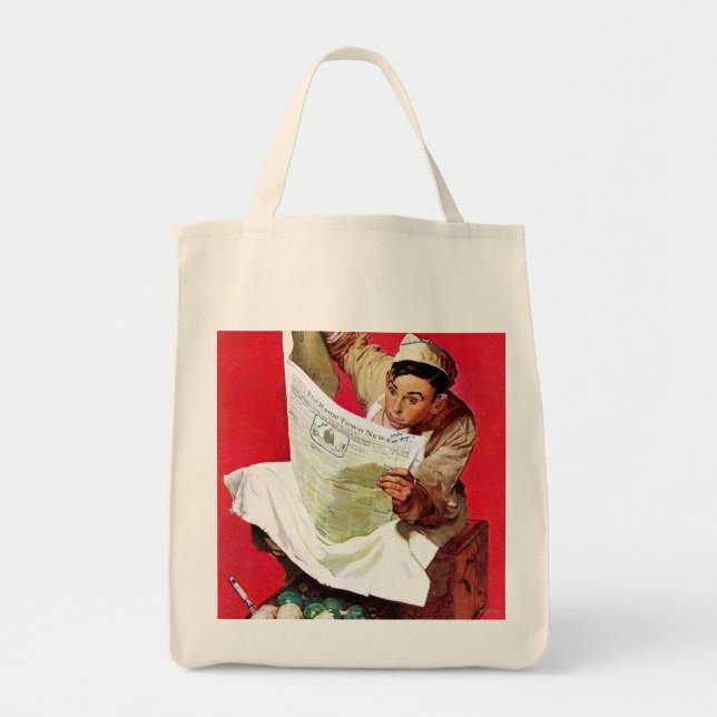 Willie Gillis on K.P Tote Bag (Front)