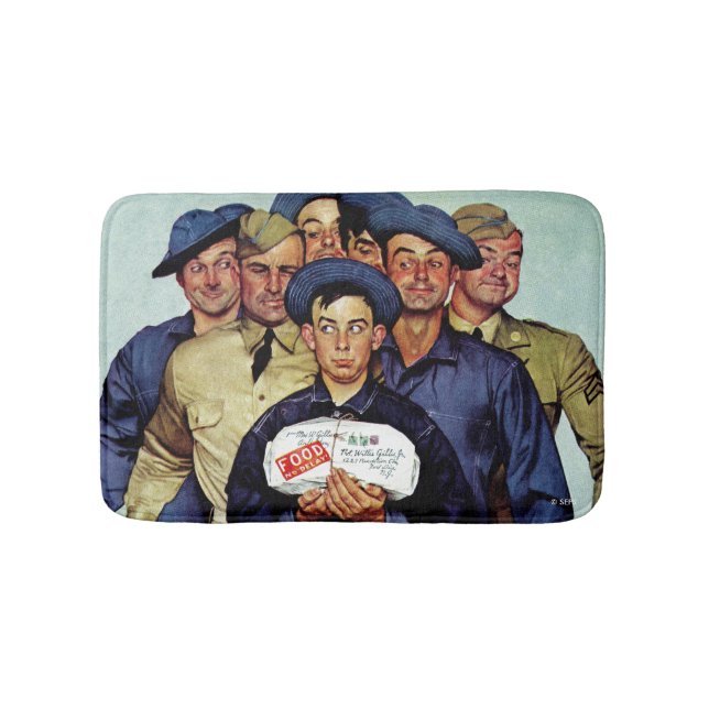 Willie Gillis' Package from Home Bathroom Mat (Front)