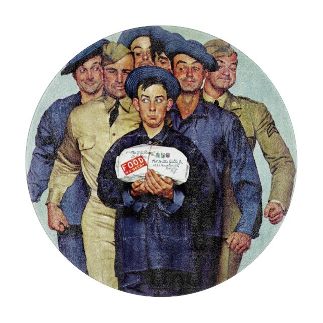 Willie Gillis' Package from Home Cutting Board (Front)