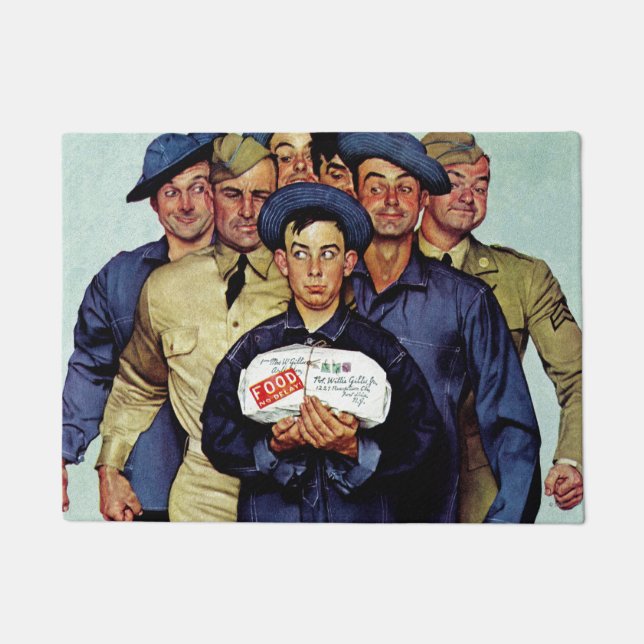 Willie Gillis' Package from Home Doormat (Front)