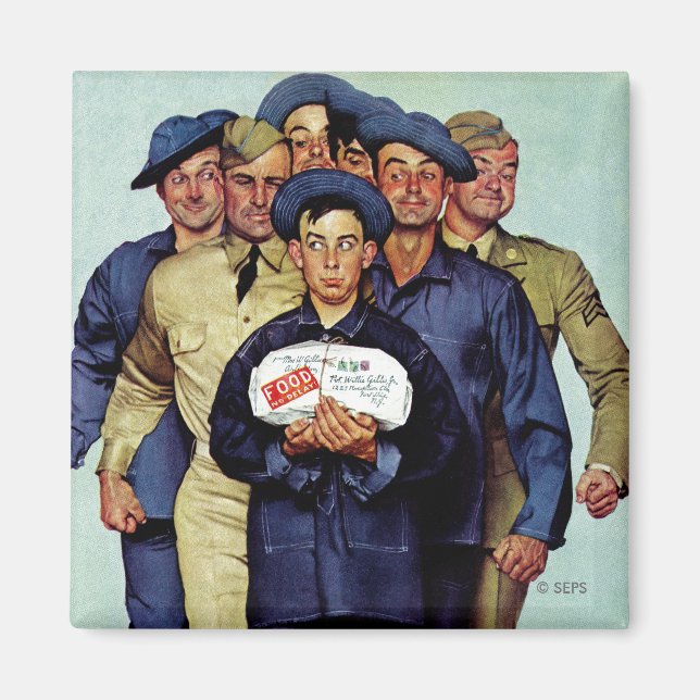 Willie Gillis' Package from Home Magnet (Front)