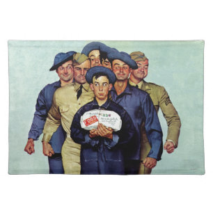 Willie Gillis' Package from Home Placemat