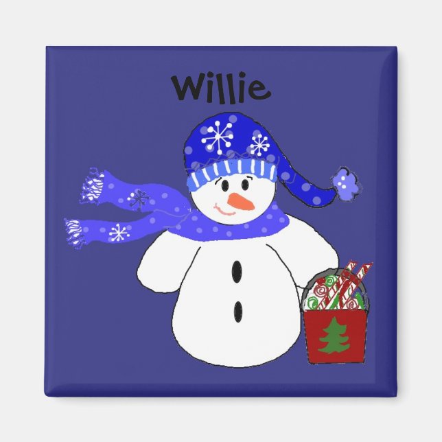 Willie - Place Holder Magnet (Front)