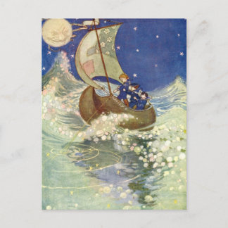 Willie Pogány’s Wynken, Blynken, and Nod Postcard