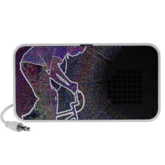 WillieBMX the Glowing Edge Mini Speaker (Front)