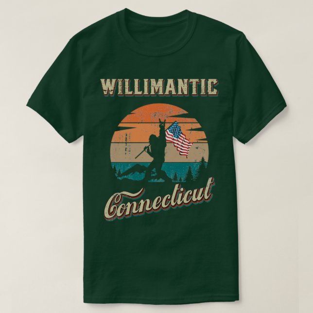 Willimantic Connecticut T-Shirt (Design Front)