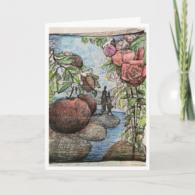 Willing Heart Anniversary  Card (Front)