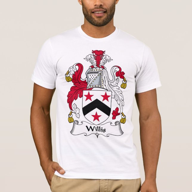 Willis Family Crest T-Shirt (Front)
