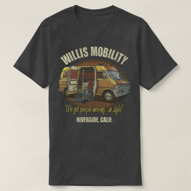 Willis Mobility T-Shirt (Design Front)