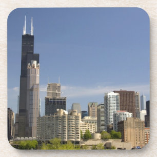 Willis Tower formerly known as the Sears Tower Beverage Coaster