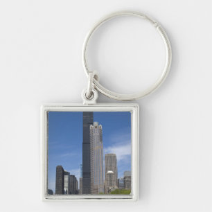 Willis Tower (previously the Sears Tower) looms Keychain