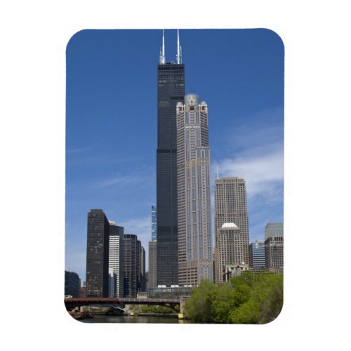 Willis Tower previously the Sears Tower looms Magnet
