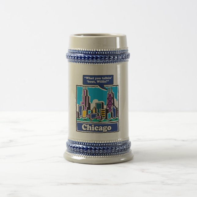 Willis Tower/Sears Tower Beer Stein (Center)