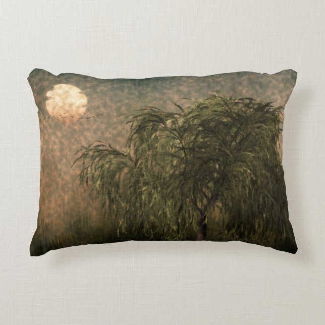 Willow at Sunset Accent Pillow (Front)