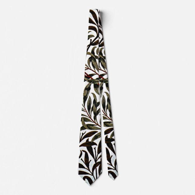 Willow Bough, a William Morris design, Neck Tie (Front)