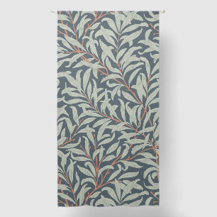 Willow Bough by William Morris, Art Nouveau, Blue Blackout Curtains