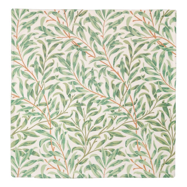 Willow Bough by William Morris Duvet Cover (Front)