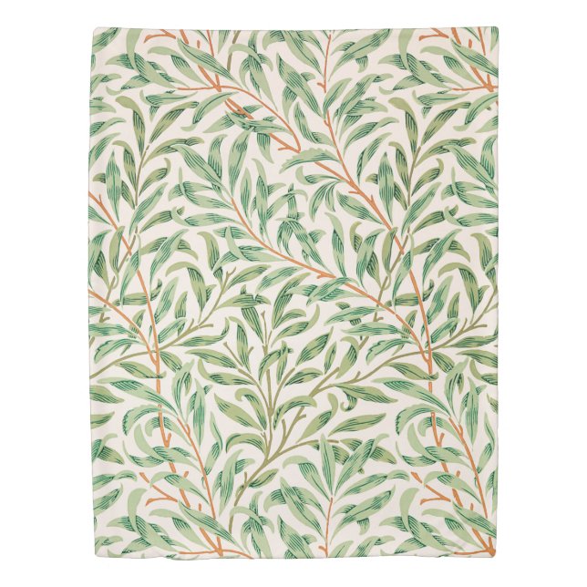 Willow Bough by William Morris Duvet Cover (Front)