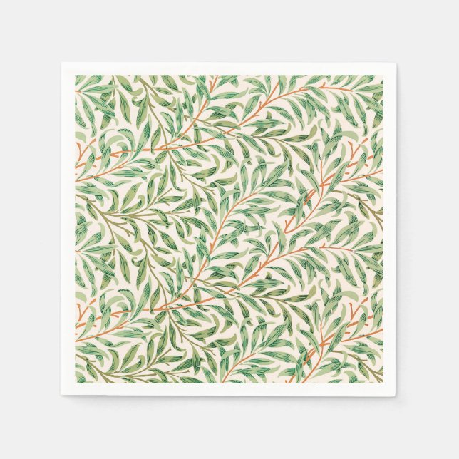 Willow Bough by William Morris  Napkins (Front)