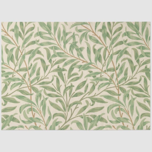 Willow Bough (by William Morris) Tissue Paper (Front)