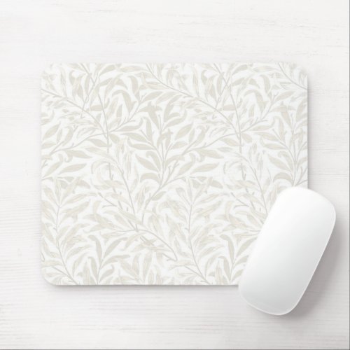 WILLOW BOUGH IN PALE IVORY _ WILLIAM MORRIS MOUSE PAD