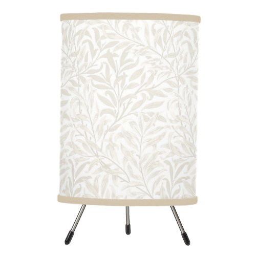 WILLOW BOUGH IN PALE IVORY _ WILLIAM MORRIS TRIPOD LAMP