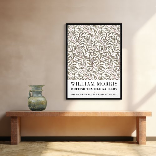 WILLOW BOUGH IN PRARIE GRASS _  MORRIS GALLERY POSTER