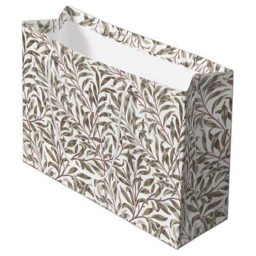 WILLOW BOUGH IN PRARIE GRASS _ WILLIAM MORRIS LARGE GIFT BAG