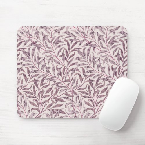 WILLOW BOUGH IN ROSE CAMEO _ WILLIAM MORRIS MOUSE PAD
