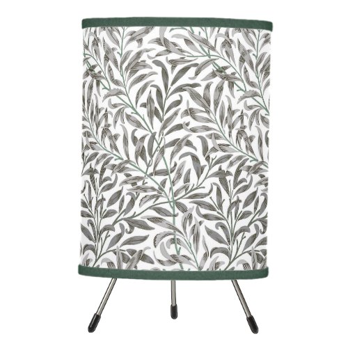WILLOW BOUGH IN SILVER PLATE _ WILLIAM MORRIS TRIPOD LAMP