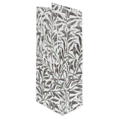 WILLOW BOUGH IN SILVER PLATE _ WILLIAM MORRIS WINE GIFT BAG