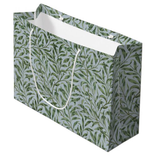 WILLOW BOUGH IN VINTAGE BLUE _ WILLIAM MORRIS LARGE GIFT BAG