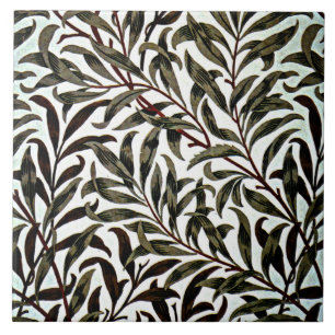 Willow Bough, vintage pattern by William Morris, Ceramic Tile