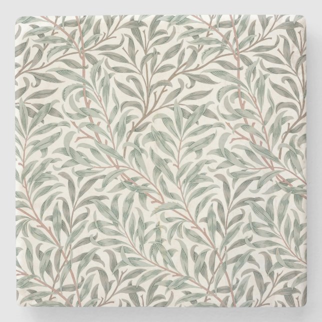 Willow Bough, wallpaper design, 1874 (wallpaper) Stone Coaster (Front)